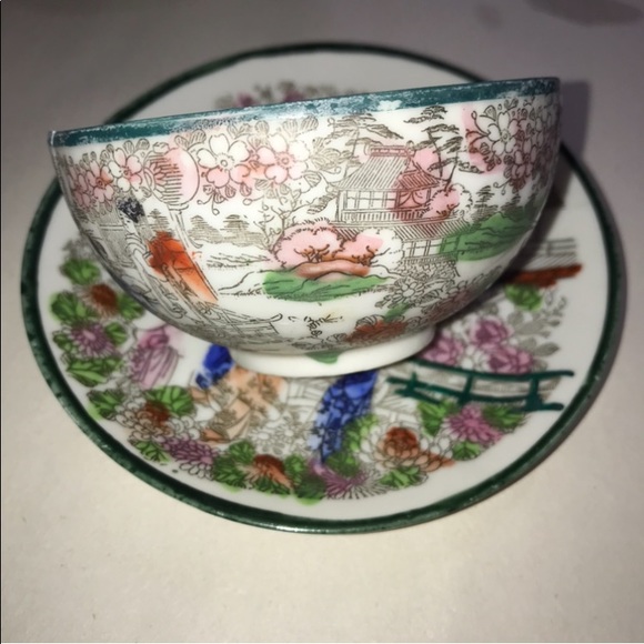 (16) PIECE SET Japanese Porcelain Geisha Girls - Picture 6 of 14